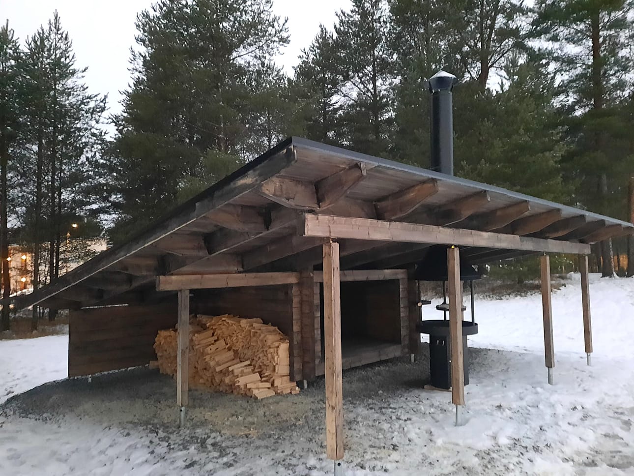 Sarkkirantaa on jo pitkään toivottu tulistelupaikkaa. Nyt toive on toteutunut.