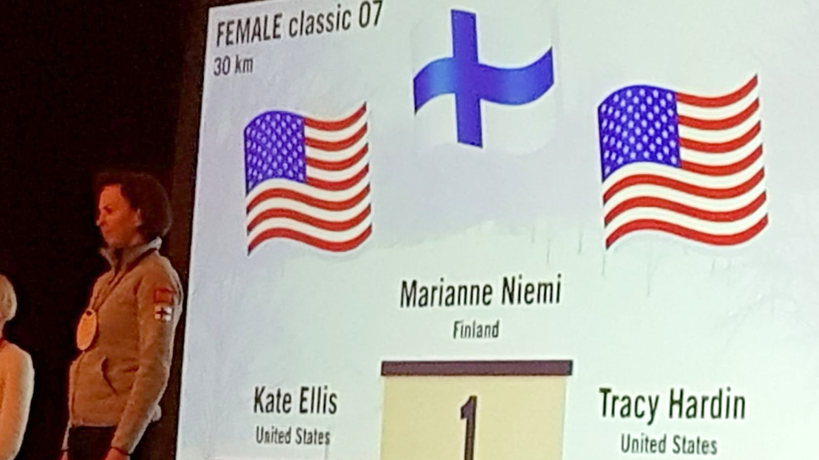 Marianne Niemi oli ylivoimainen ykkönen 30 kilometrin kilpailussa.