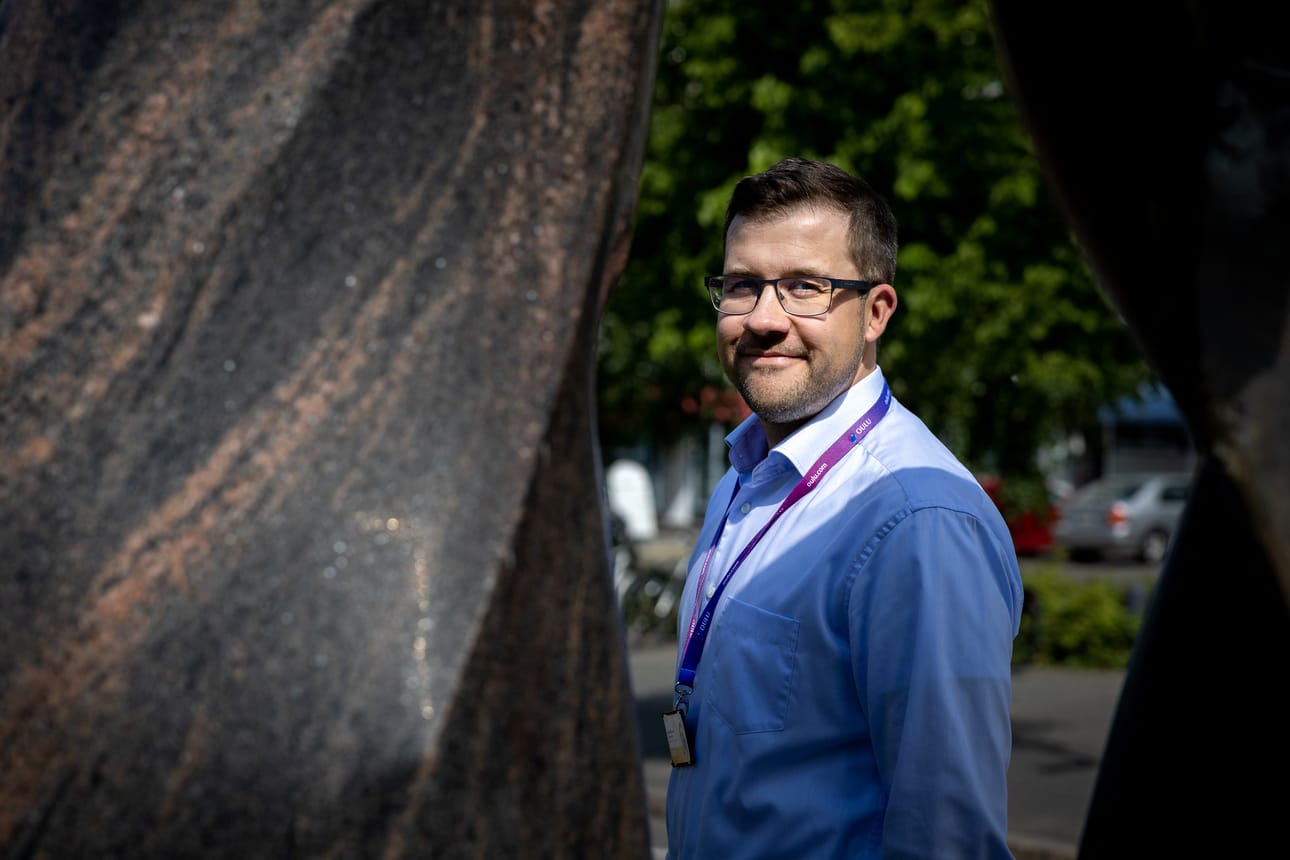 Juuso Rönnholm on valittu Oulun kauppakamarin uudeksi toimitusjohtajaksi. Arkistokuva vuodelta 2023.