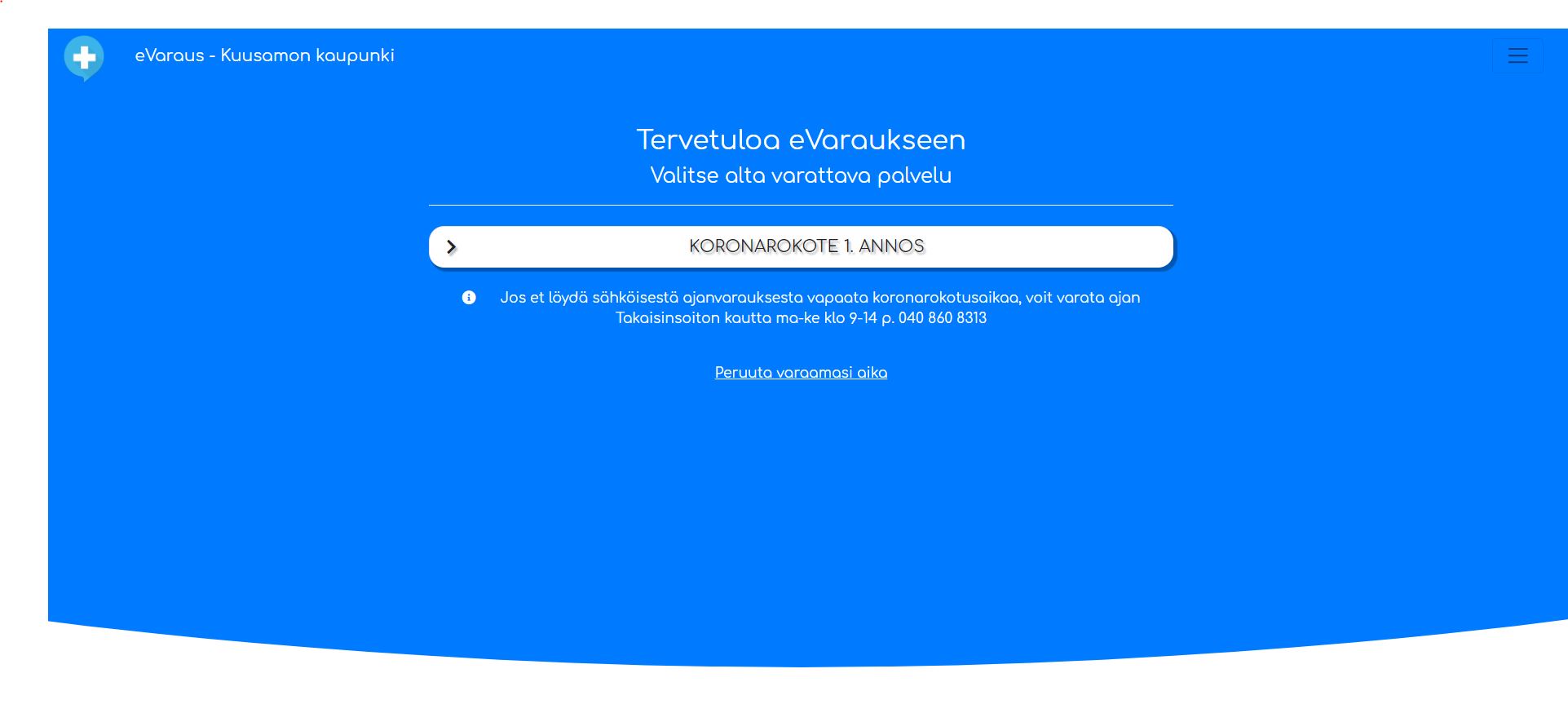 Rokoteaikoja voi varata Kuusamossa netin kautta – riskiryhmään kuuluminen on pystyttävä todentamaan rokotuspaikalla