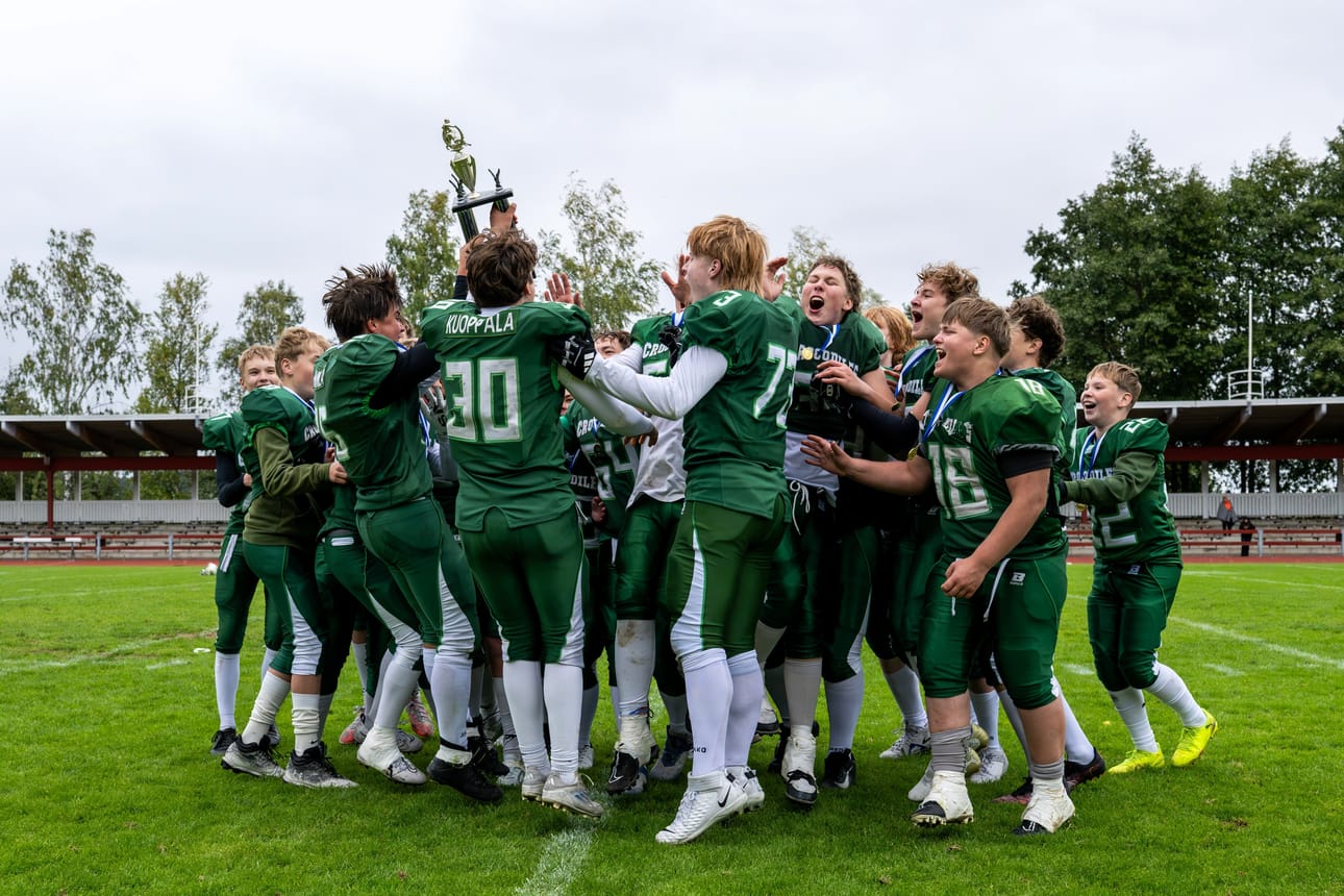 U15-nuorten finaali oli Crocodilesin juhlaa.
