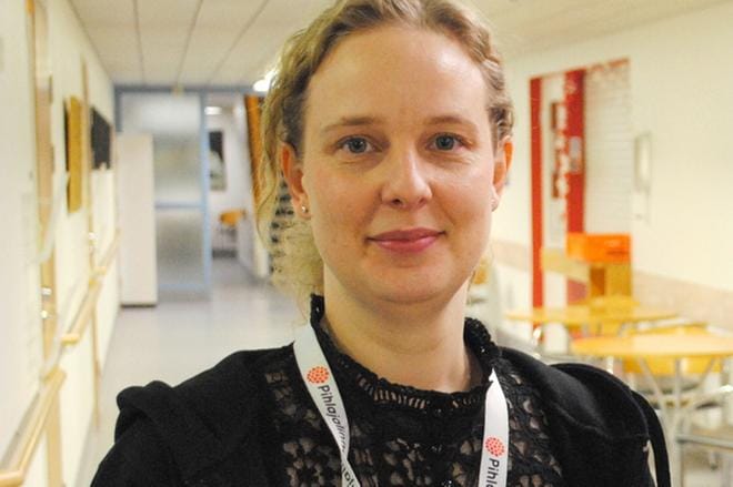 Tällä hetkellä Hannele Hannuksela toimii Kuusiolinna Terveyden HR-asiantuntijana. KUVA: EEVA-LIISA KULJU