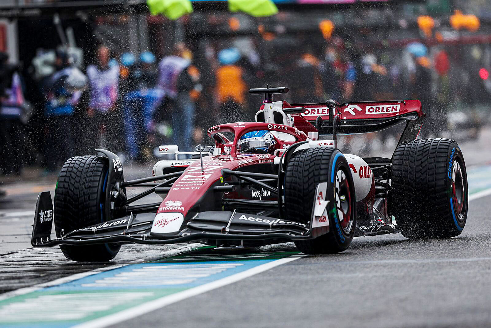 Valtteri Bottas komeasti 7:s Imolan sprinttikilpailussa - "Jos kaikki menee nappiin, niin uskon sunnuntain olevan meille hyvä päivä"