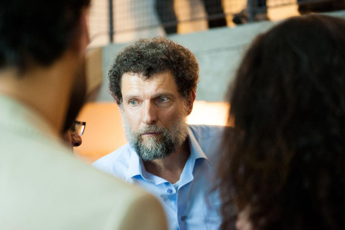 Osman Kavala on ollut Turkissa vankilassa ilman tuomiota vuodesta 2017 lähtien. LEHTIKUVA / AFP