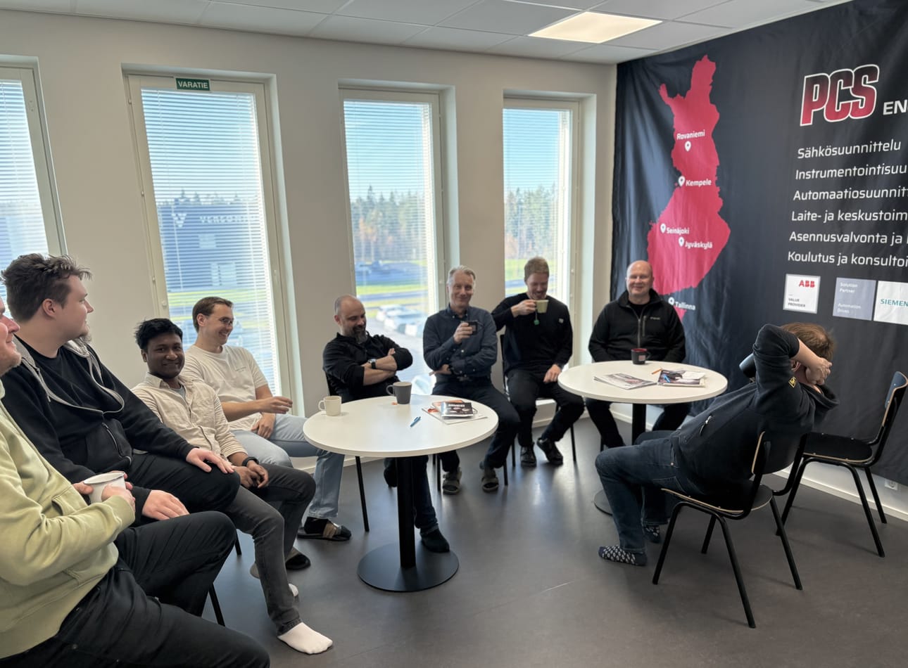 Harjoittelu hyödyttää sekä opiskelijaa että työyhteisöä. PCS Engineeringillä kansainvälisten osaajien mukanaolo tuo uusia näkökulmia arkeen ja mahdollisuuksia oppia puolin ja toisin.