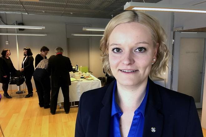 Varapuheenjohtaja Terhi Hakolan mukaan naisten rooli on ollut aina merkittävä Reserviläisliitossa.