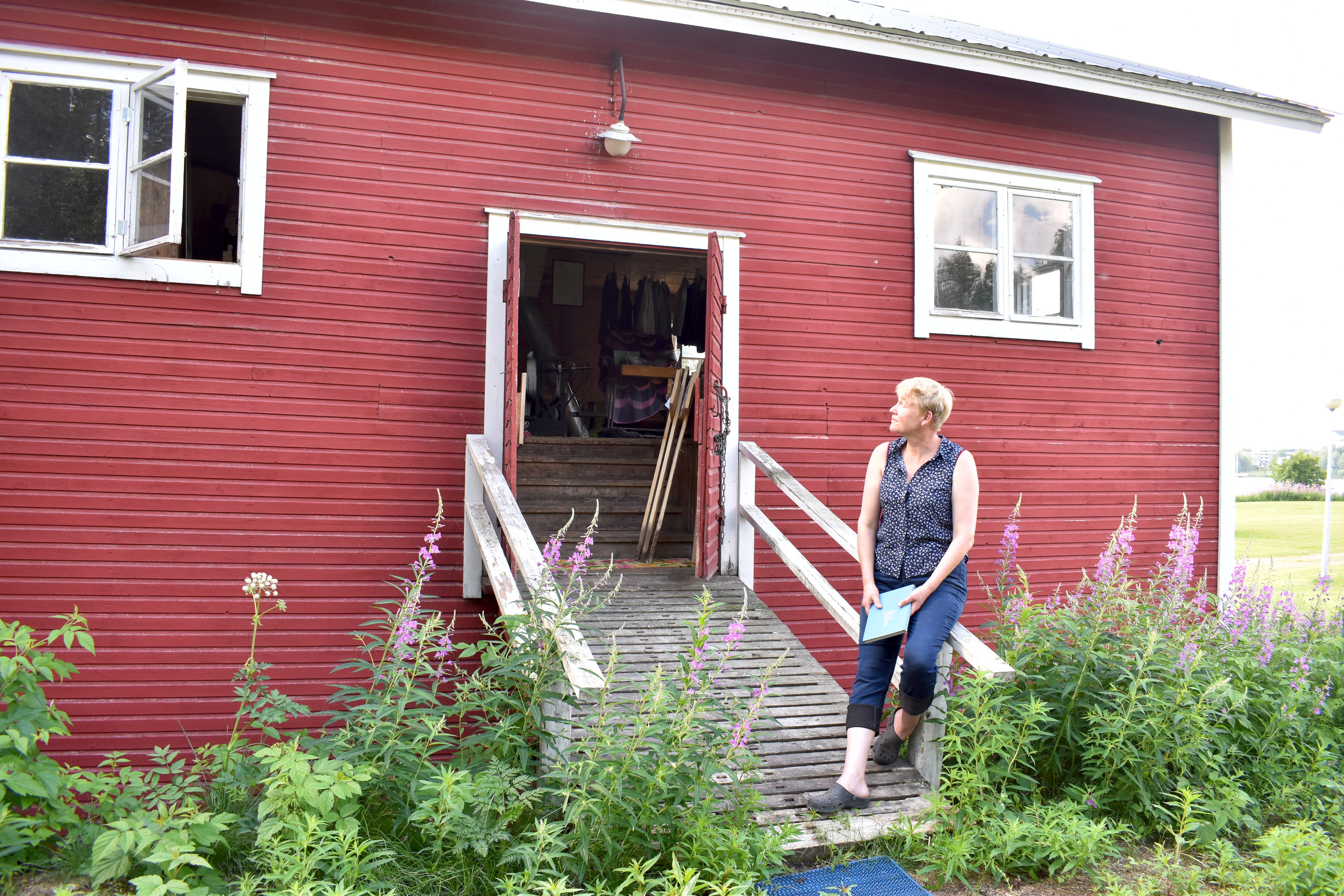 &ndash;&thinsp;Myllyn rakenteet ovat terveet, kiitos aikoinaan kunnostetun katon, kertoo Ulla Ingalsuo-Laaksonen.