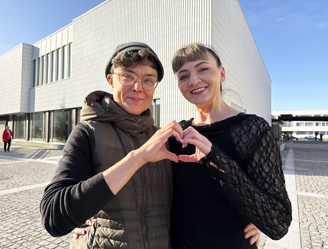 Liisu Aurasmaa (vas.) ja Mila Miloff suunnittelevat Seinäjoen balettikilpailun kasvavan pohjoismaiseksi tanssikilpailuksi.