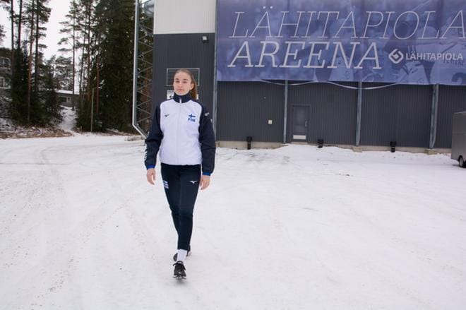 Kuortaneella asumisesta on etua, sillä valmennuskeskus ja monet maajoukkueen leirit ovat Oonan kotiseudulla. KUVA: JESSICA RISTIMÄKI
