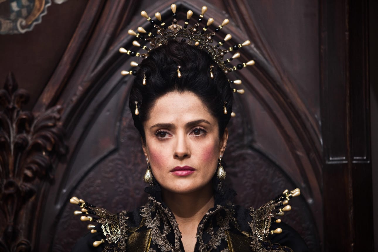 Salma Hayek 1600-luvun satukokoelmaan perustuvassa fantasiaelokuvssa Tarujen taru.