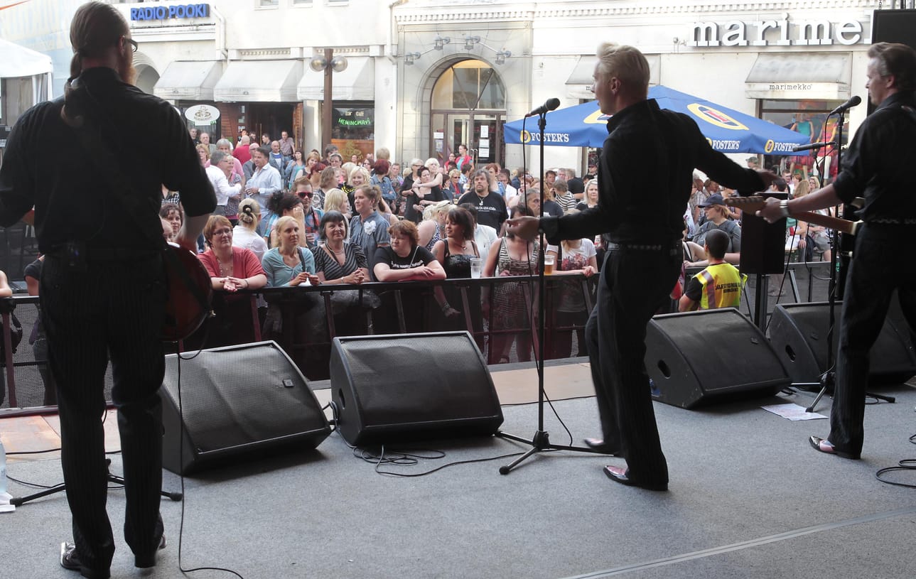 Promoottori Ilpo Sulkala Pro Piknik Festivalsista sanoo, että kolmannestatoista Rotuaari Piknikistä jäi hyvä mieli. Kuva vuodelta 2010.