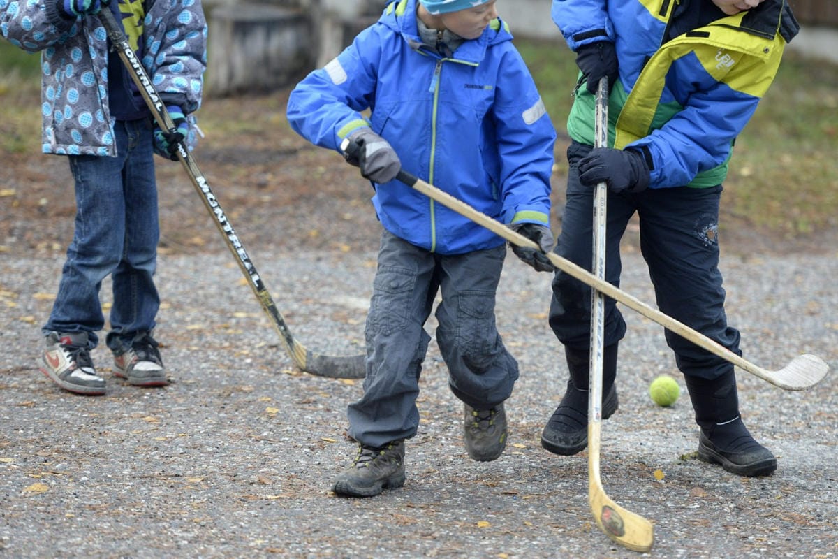 Myös korona-aika on vaikuttanut lasten ja nuorten liikkumiseen. LEHTIKUVA / JUSSI NUKARI.