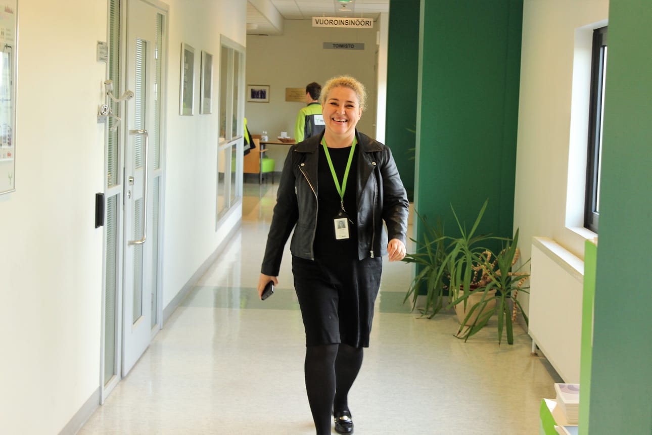 Kaisa Sariola on luotsannut Metsä boardin Kaskisten tehdasta elokuun alusta lähtien.