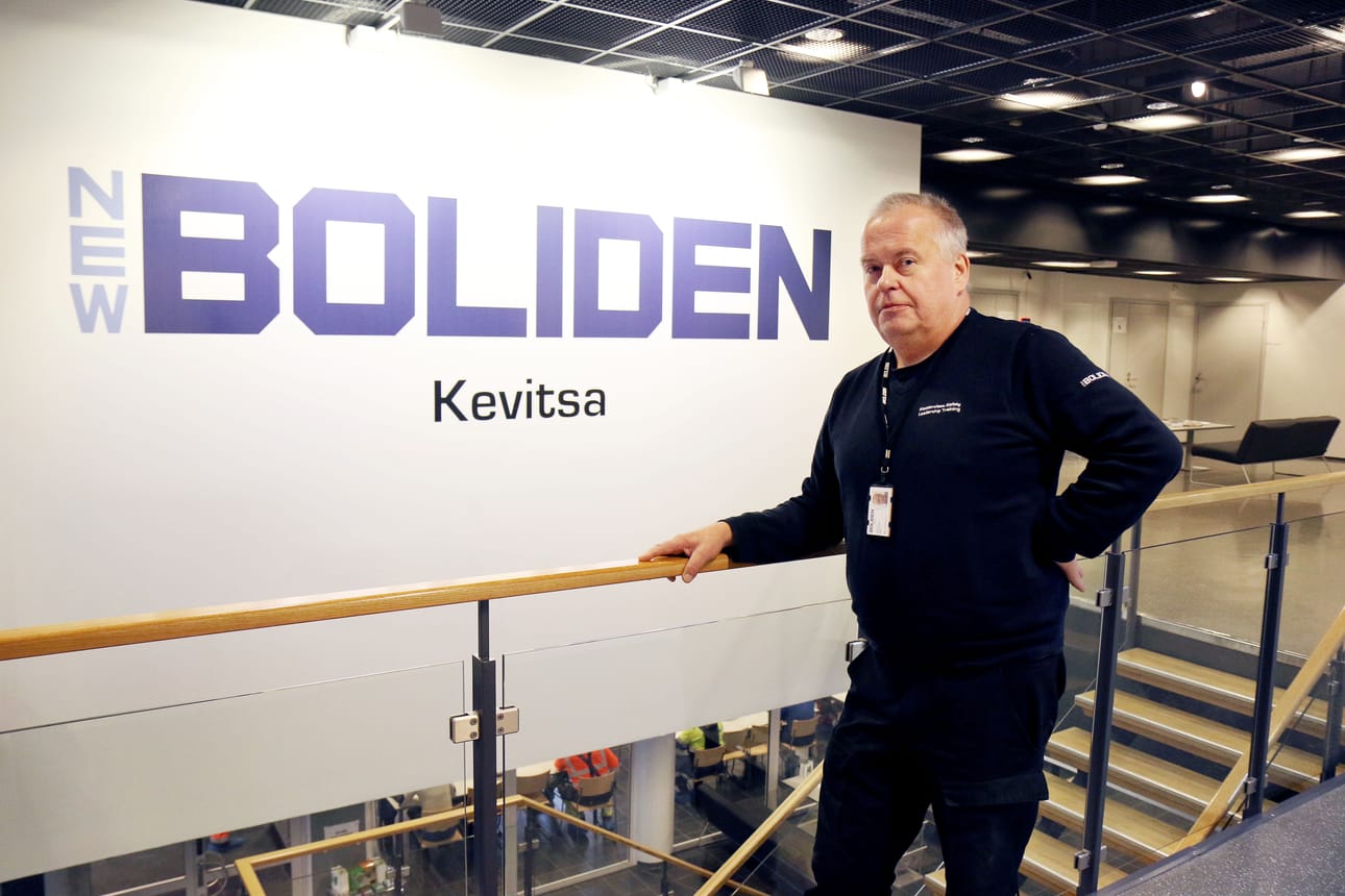 Kevitsan kaivoksenjohtaja Henrik Grind aloitti työssään vuoden alusta, mutta Boliden on ollut hänen työnantajansa useaan otteeseen vuosien varrella.