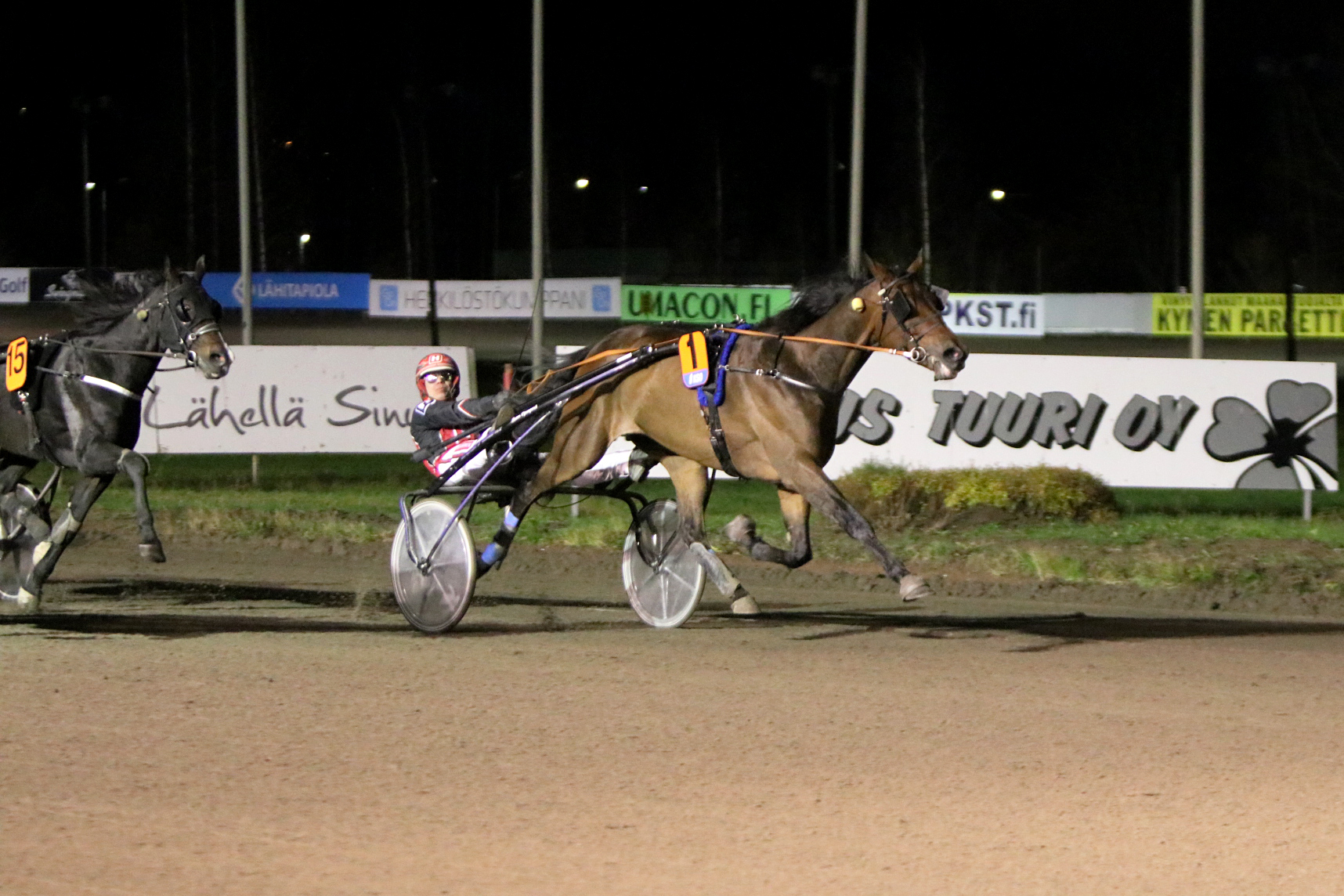 Kouvola-ajo Antti Ojanperän talliin - lappilaisomisteinen Thai Explosive hallitsi johtopaikalta