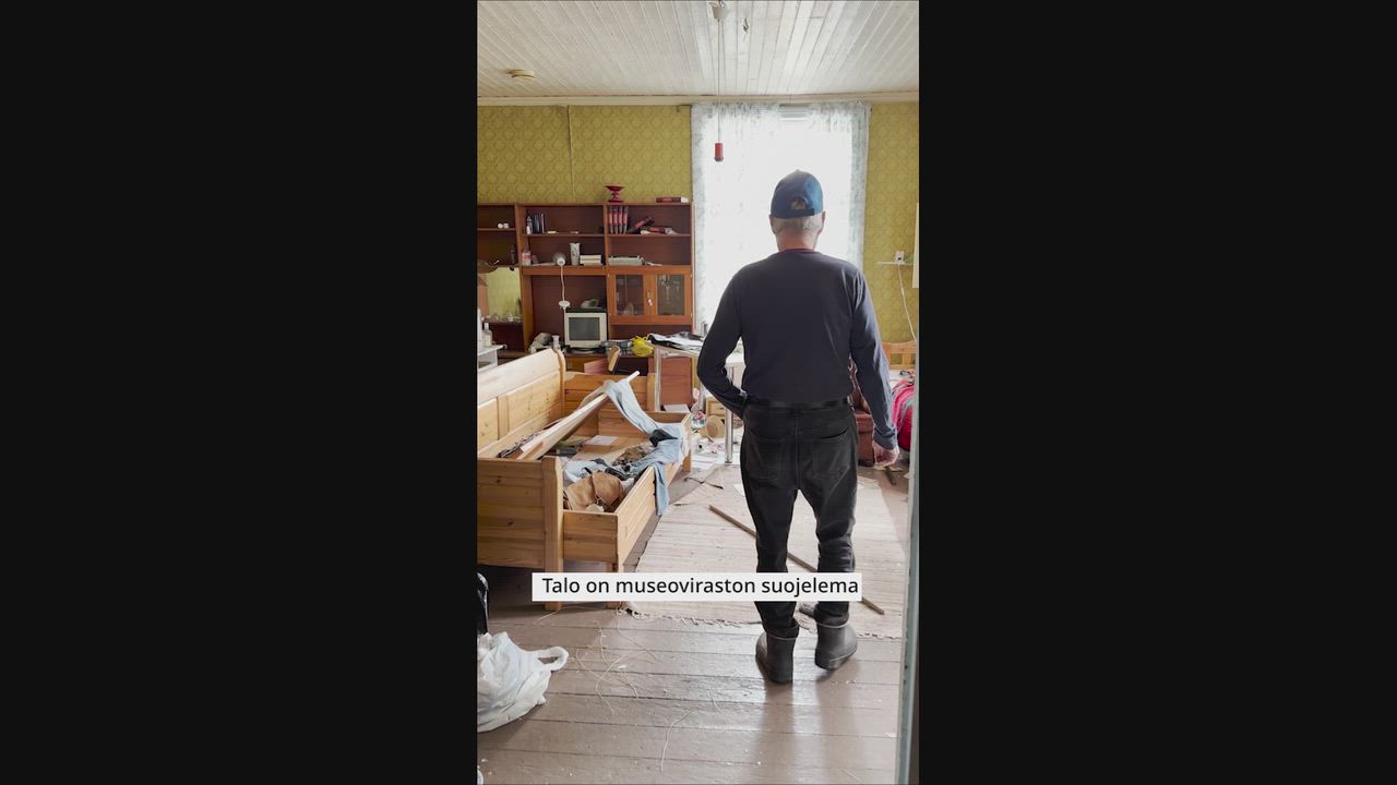 Autiotalo joutui rajun ilkivallan kohteeksi Oulunsalossa
