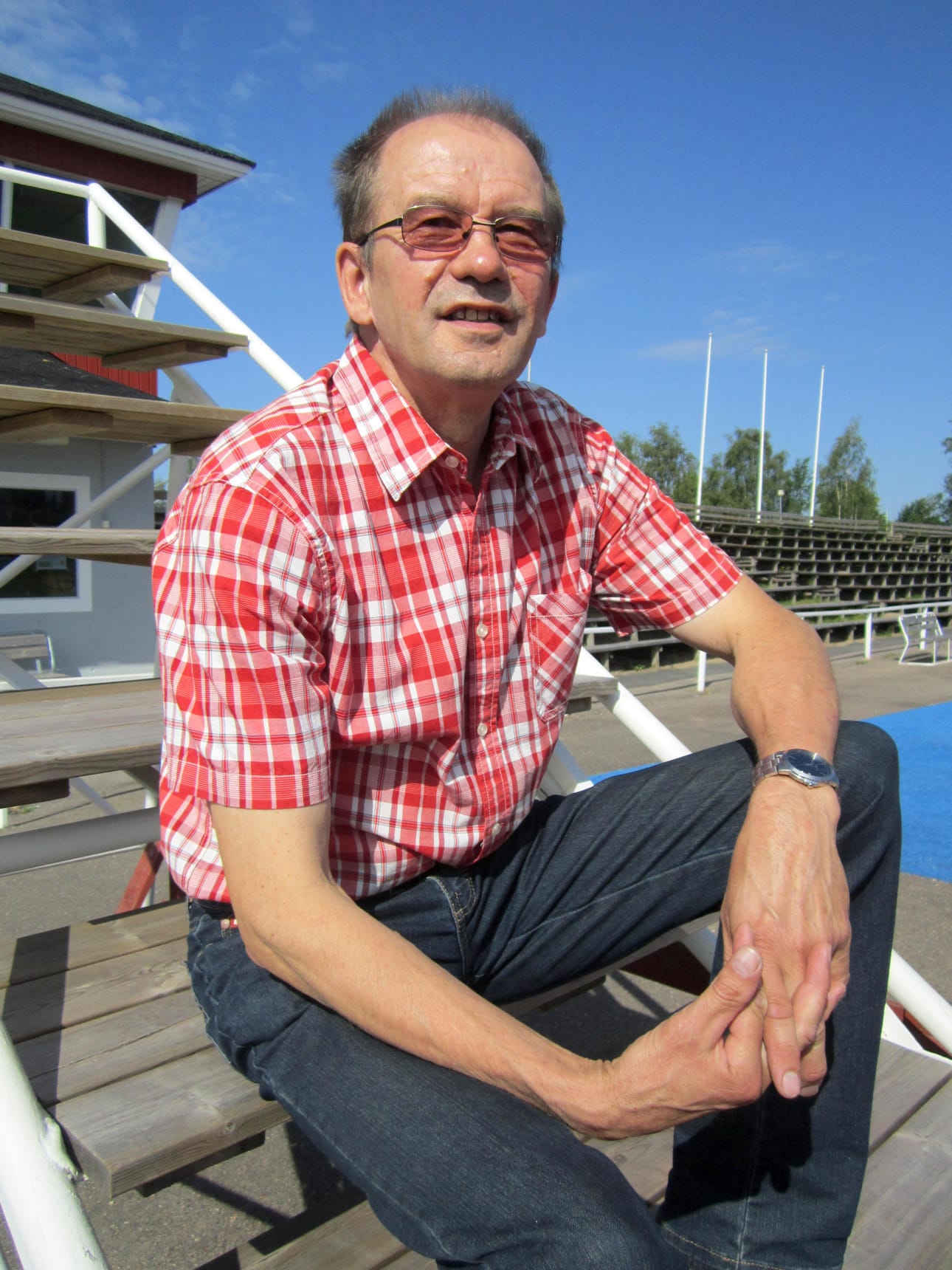 Kauhajoella asuva Kaarlo Maaninka osallistuu nimikkojuoksuunsa.