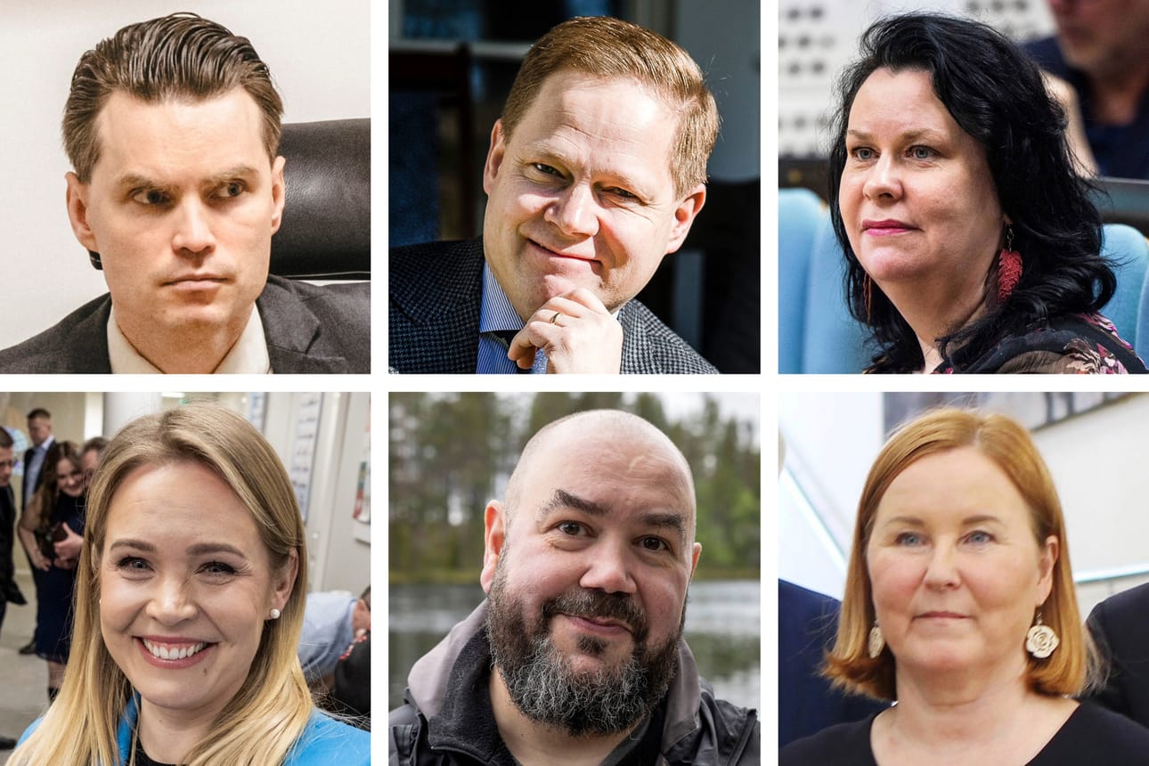 Lappilaisten kansanedustajien Heikki Auton, Markus Lohen, Johanna Ojala-Niemelän, Sara Seppäsen, Markus Riipin ja ministeri Kaisa Juuson tulot olivat 170 000 - 90 000 euron välillä.