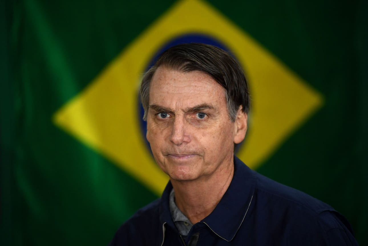 Brasilian entinen presidentti Jair Bolsonaro voi viettää loppuelämänsä vankilassa. Hän voi vielä valittaa tuomiosta. LEHTIKUVA/AFP