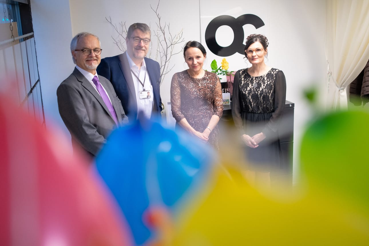 ukka Pekkarinen, Harri Palokas, Anna-Liisa Kilpivaara ja Jaana Tauriainen uskovat, että Kuusamossa kiinteistökauppa jatkuu suotuisissa merkeissä vastakin.