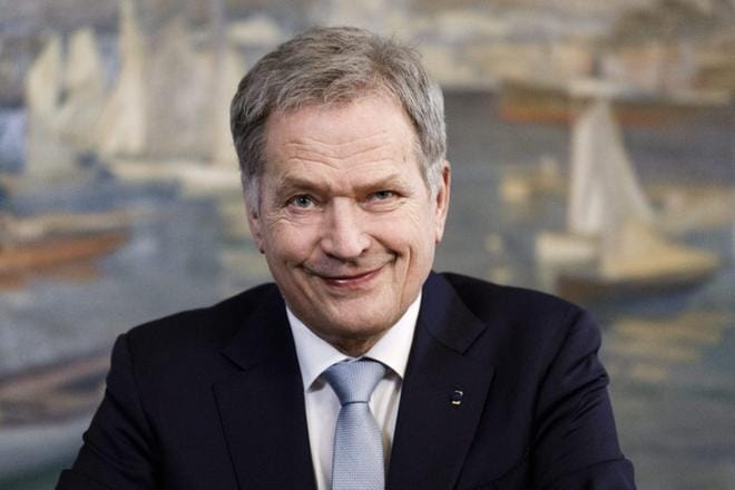Lonkkaleikkauksessa tänään ollut presidentti Sauli Niinistö tviittasi olevansa heräämössä. Lehtikuv/Roni Rekomaa