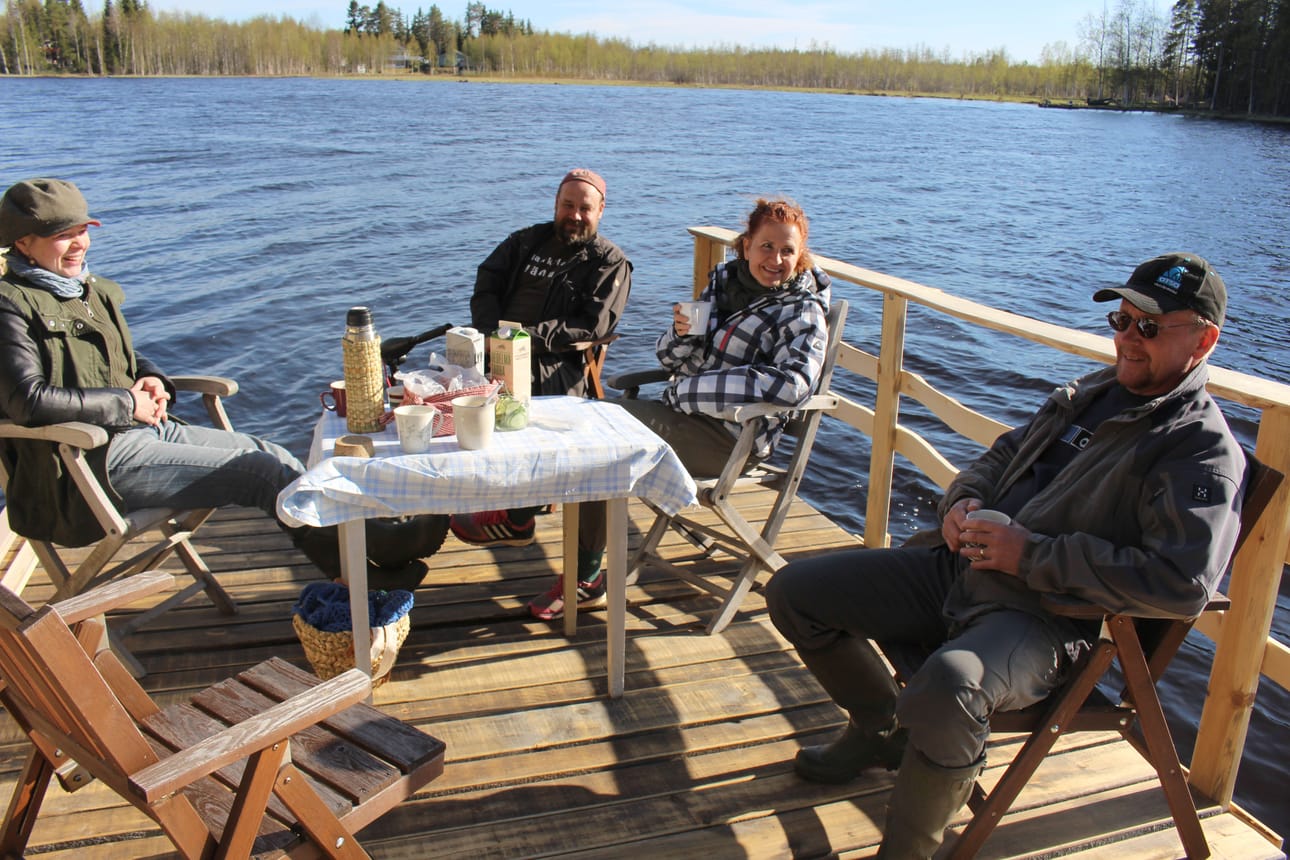 Johanna Riepula, Tero Mäkelä, Rita Porkka ja Seppo Porkka perustivat Kotasaari Osuuskunnan vuoden vaihteessa.