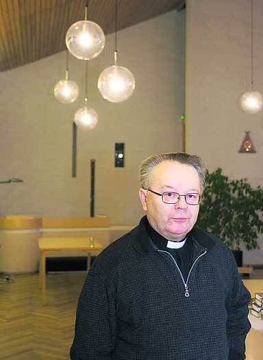 Sallan kirkkoherra Tuomo Lankila.