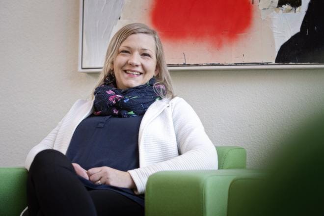 Johanna Rannanjärvi työskentelee tällä hetkellä Seinäjoella Ruokavirastossa. KUVA: KARI LÖFHJELM
