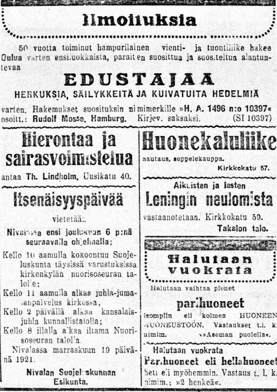 Vanha Kaleva: Inhimillisen elämän tarkoitusta kysytään esitelmäsarjassa