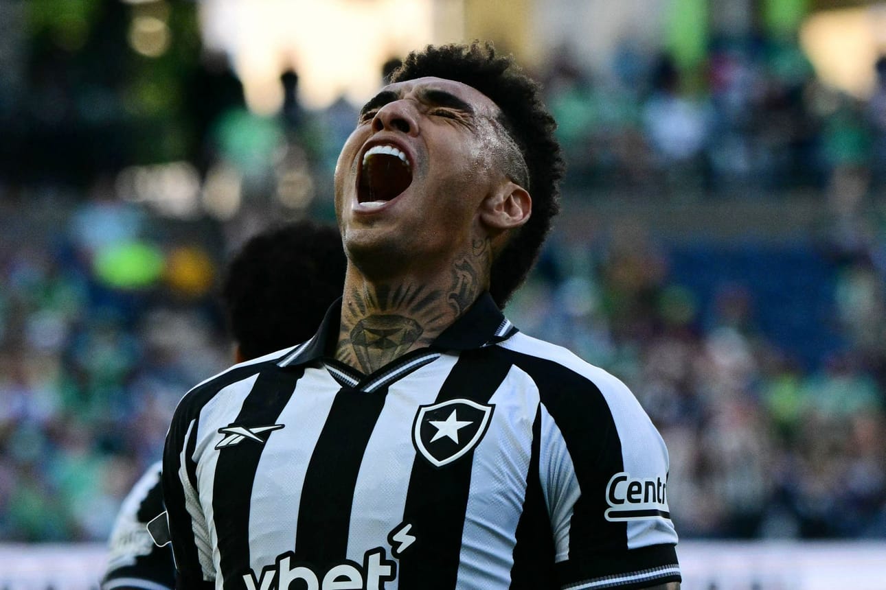 Hyökkääjä Igor Jesus iski Botafogon maalin, kun brasilialaisjoukkue kaatoi PSG:n seurajoukkueiden MM-kisoissa Yhdysvalloissa. Kuva aiemmasta ottelusta. LEHTIKUVA/AFP