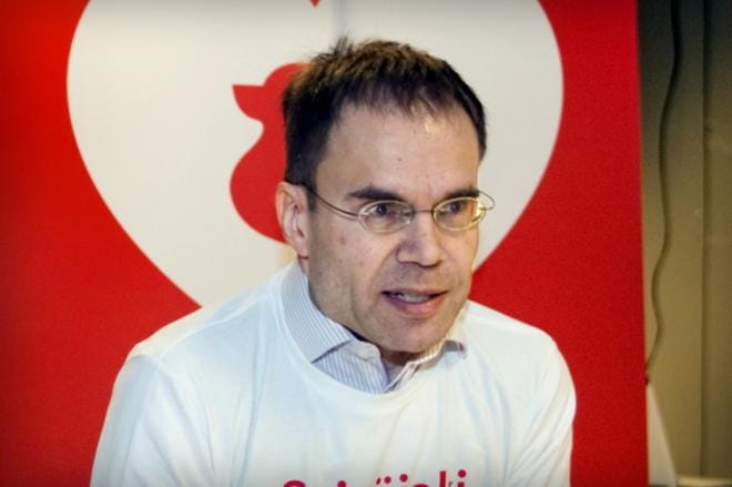 Ohjelmistotalo Vincitin toimitusjohtaja Tomi Pienimäki kehuu Seinäjoen olleen vahva ehdokas kilpailussa. Kuva: Jouko Hänninen