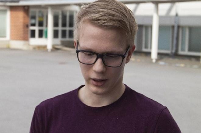 Ville Nousiainen valmistautuu parhaillaan viimeiseen lukukauteensa Seinäjoen lukiossa. KUVA: SAKARI HÄLLFORS