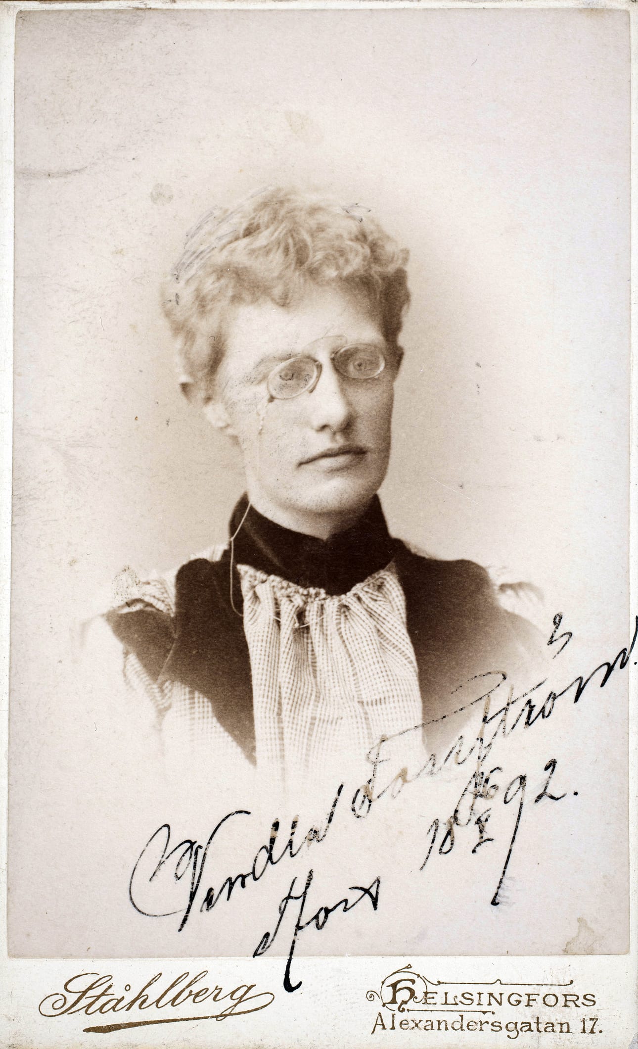 Vendla Forsström työskenteli Raahen seminaarin musiikinopettajana 1800-luvun lopulla ja 1900-luvun alussa.