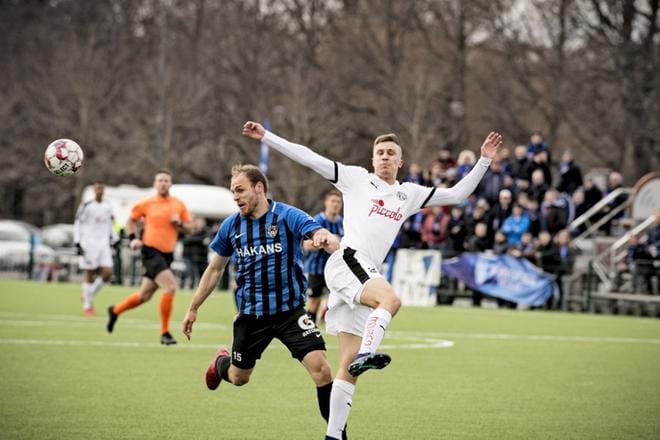 Interin Timo Furuholm ja VPS:n Eero-Matti Auvinen kohtaavat tänään Hietalahdessa. KUVA: ARI-MATTI RUUSKA