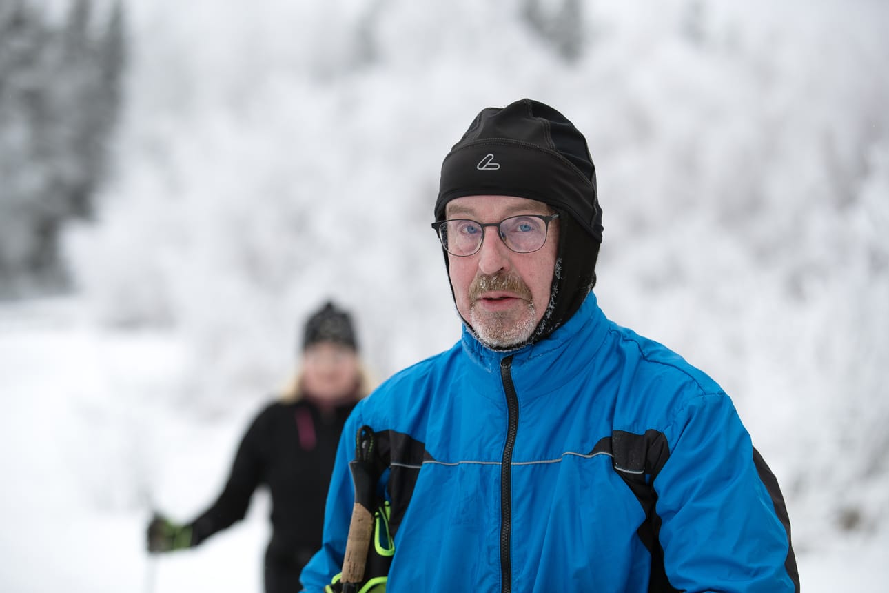 Juha Vasankari sanoo, että pitää hiihtää ensin paljon Raahessa, että voi lähteä keväämmällä Lapin maastoihin.