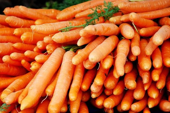 Kaappaa kasvis! -viikon tavoitteena on kannustaa alakoululaisia tutustumaan erilaisiin kasviksiin, hedelmiin ja marjoihin sekä syömään joka päivä kuusi omaa kourallista kasviksia. KUVA: OLLI PURSIAINEN
