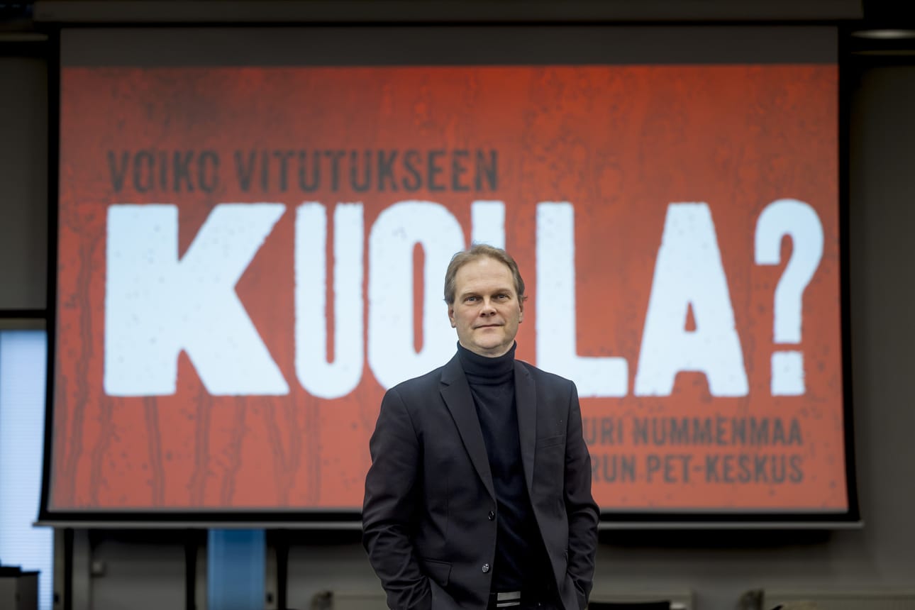 Lauri Nummenmaa (FT) tutki vitutusta aluksi sisäpiirivitsinä, mutta tutkimus poiki vakavasti otettavia tuloksia.