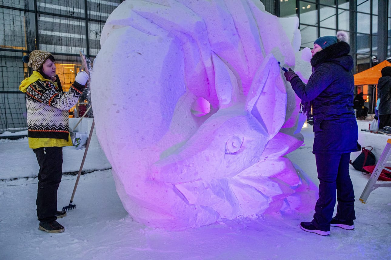 10. I Snow You -lumenveistotapahtuma.
