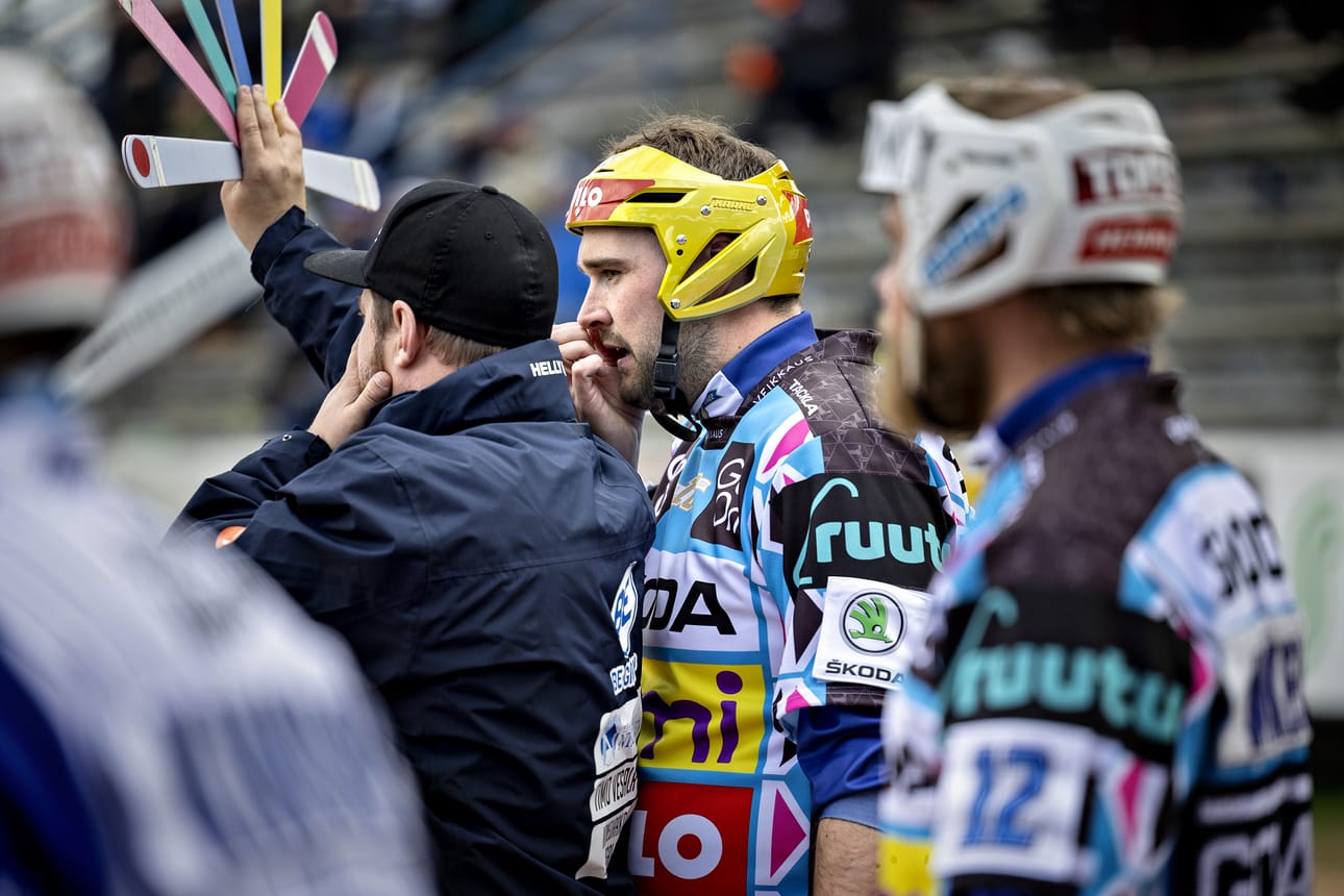 Jukka-Pekka Vainionpää oli ratkaisuasemassa sunnuntaina entistä kotiseuraansa eli JymyJusseja vastaan. Arkisto