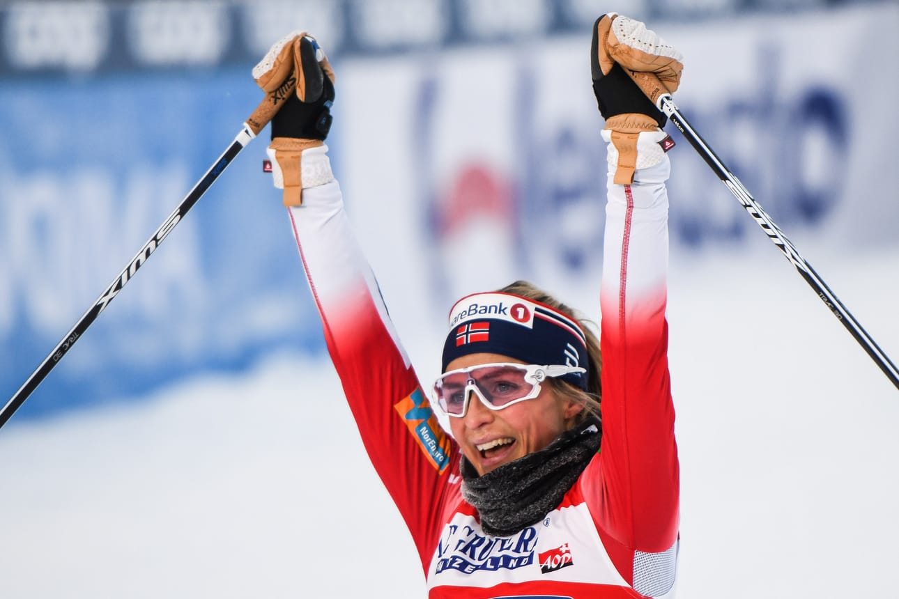 Therese Johaugia ajettiin sunnuntaina takaa, mutta norjalainen oli jälleen kerran ylivertainen.