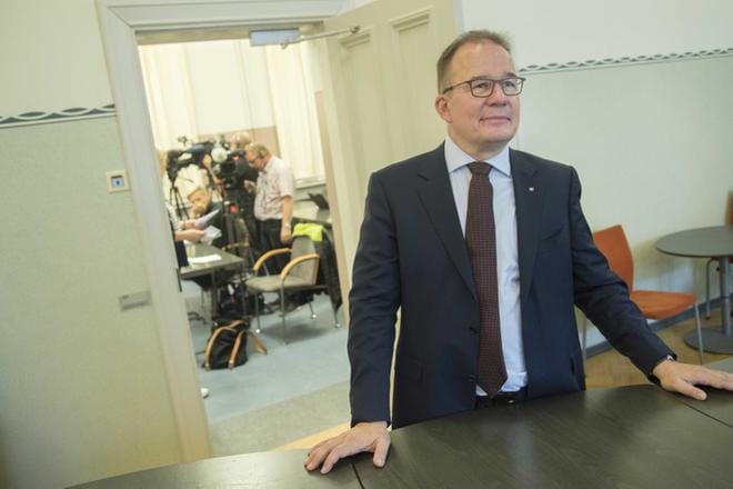 Suojelupoliisin päällikkö Antti Pelttari vahvistaa, että Supo sai ennakkotiedon poliisin mittavasta operaatiosta saaristossa. Suojelupoliisi on valmis auttamaan tutkinnassa, jos Krp pyytää apua. KUVA: Mauri Ratilainen