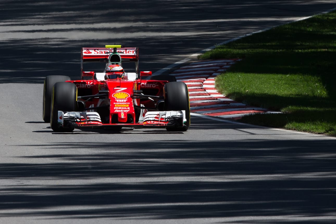 Kimi Räikkösen vauhti riitti kuudenteen ruutuun.