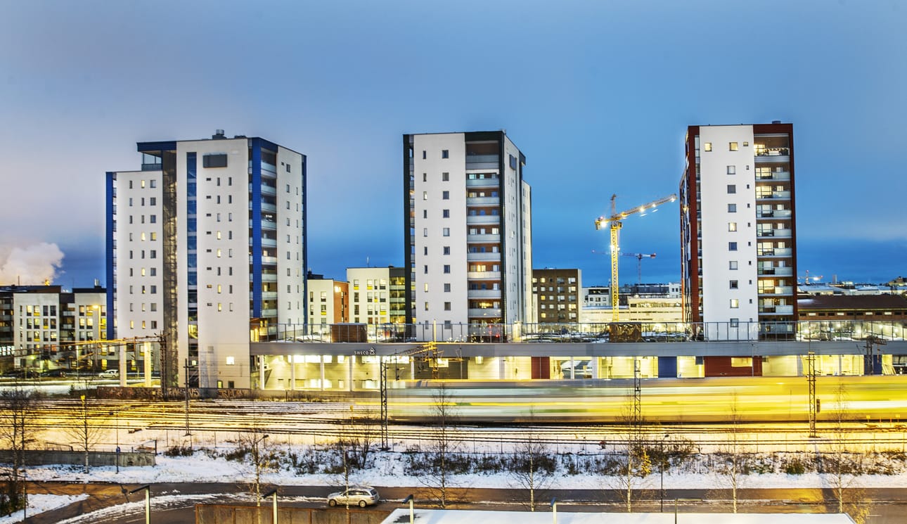 Oulussa, kuten useimmissa Suomen suurimmissa kaupungeissa, kaupunkirakenne on viime vuosina tiivistynyt korkean rakentamisen myötä.