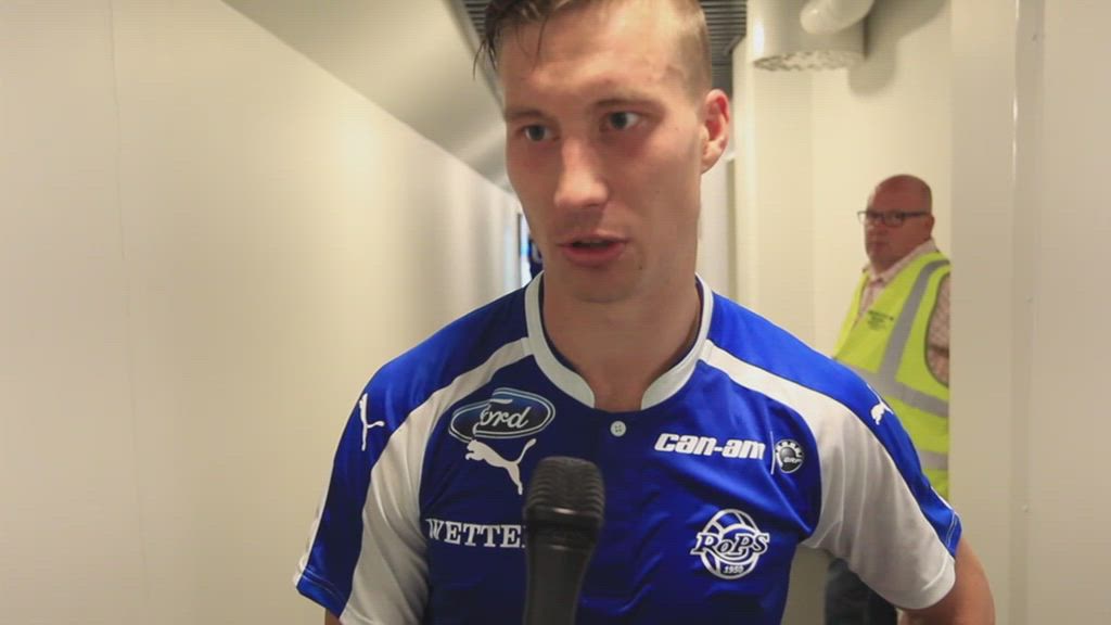 Juha Pirinen RoPS - Zagreb pelin jälkeen