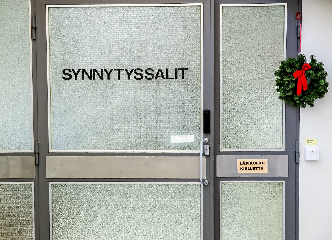 Oulaskankaan sairaala ei ota enää vastaan synnyttäjiä perjantain jälkeen.