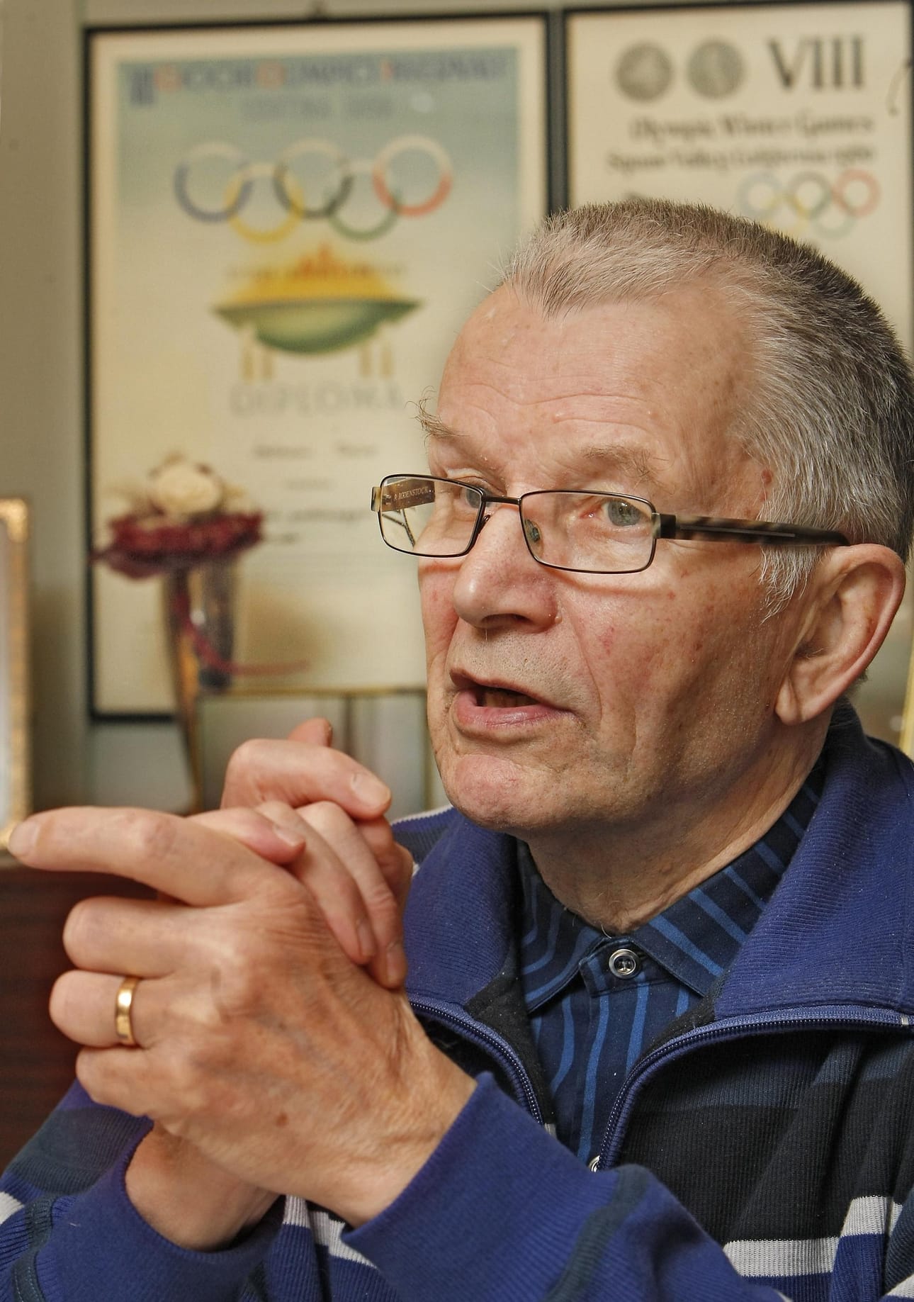 Kuvassa Toivo Salonen vuonna 2010. Arkistokuva.