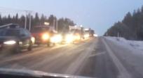 Lukijan video: Nelostielle kasaantui kilometrien jono