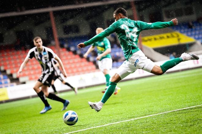 Viime kaudella KPV:ssä pelasi muun muassa Angel Zapata. Kuva kevään VPS-ottelusta Vaasassa. Arkistokuva: Samppa Toivonen / Apollo Photo