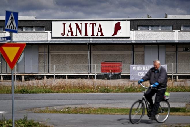 Pitkään Seinäjoella toimineen kenkätehdas Janitan toiminta loppui viime vuoden lopussa. Pohjan kaupunginosassa sijaitseville tiloille on löytynyt ostaja. KUVA: TOMI KOSONEN