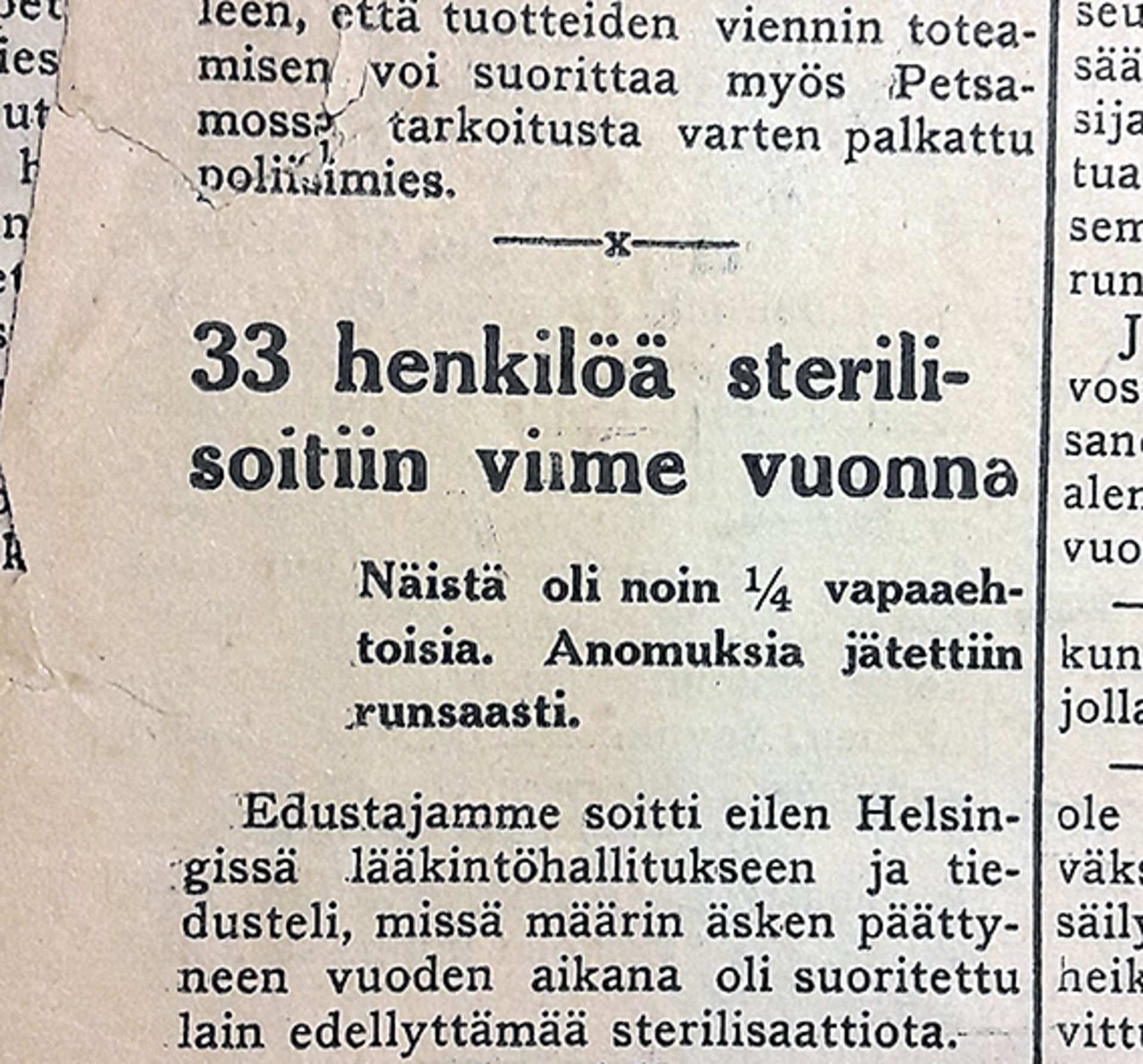 Vuonna 1938